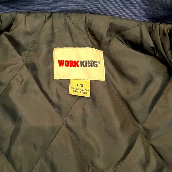 WORK KING canvass jacket. LARGE. - Picture 4 of 13